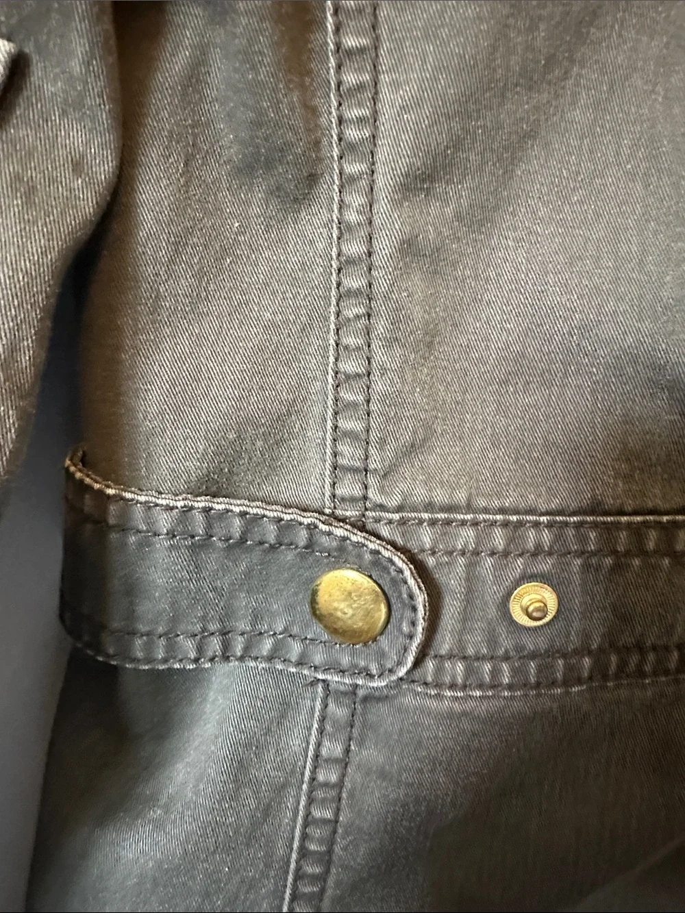 J. Crew Gunmetal Gray Boyfriend Field Jacket  Women's XS